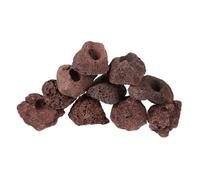 COLLBATH Lot de 10 Roches Volcaniques pour Aquarium Grotte en Pierre Naturelle