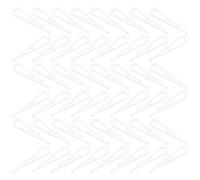 COLLBATH Lot de 100 Pinces à Vêtements Transparentes Multifonctionnelles 375 MM Dents Pinces Crocodiles pour Chemises Pantalons et Tissus Fixation pour Pliage et Organisation