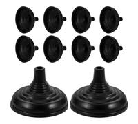 COLLBATH Lot de 12 Socles pour Mât de Drapeau de Bureau Supports de Drapeau Miniatures Stables en Matériau Résistant D’Intérieur pour Réunions et Événements et Décoration Professionnelle