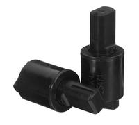 COLLBATH Lot de 2 Amortisseurs de Fermeture Douce pour Couvercle de Toilette Silencieux, Connecteurs en Plastique Haute Résistance, Compatibles Sièges Wc Intelligents, Kit