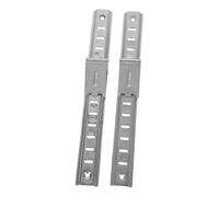 COLLBATH Lot De 2 Barres De Support D'étagère De Congélateur En Acier Inoxydable Avec Et Vis Barres D'échelle De 20 Cm Pour Le Rangement Du Réfrigérateur