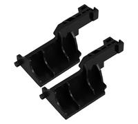 COLLBATH Lot de 2 Boucles de Fermeture et Tiges de Support en Plastique pour Porte de Micro-ondes P70f23p, Pièce de Rechange Sécurisée pour Réparation et Maintien Stable du Four