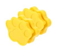 COLLBATH Lot De 2 Coussinets Urinoirs pour Animaux De Compagnie Autocollants Jouets pour Chiots Boutons De Chaîne Jouets De Dentition pour Chiots Démêlants Réutilisables Doublures À