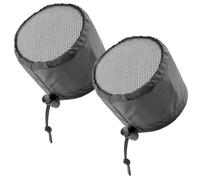 COLLBATH Lot de 2 Couvercles de Ventilation 15 CM pour Tentes de Culture en Maille Anti-Insectes Accessoires Étanches Fixation Élastique pour Conduit D’Aération Protection Efficace pour