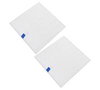 COLLBATH Lot de 2 Filtres Réutilisables pour Dépoussiéreur d'Ongles Filtres pour Aspirateur à Poussière 10 MM Couleur Blanche Compatibles Manucure et Usage Domestique Filtration Haute