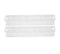 COLLBATH Lot De 2 Flacons De Rangement Pour Diabétiques Étui Pour Flacons De Peptides Organiseur De Réfrigérateur Pour Diabétiques En Acrylique Petit Présentoir
