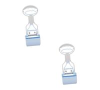 COLLBATH Lot De 2 Pelles À Crottes pour Chiens Poignée Ergonomique Résistantes À Lusure pour Gagner du Temps