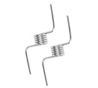 COLLBATH Lot de 2 ressorts de porte de réfrigérateur, ressorts de torsion métalliques à spirale pour réfrigérateur-congélateur, pièce de rechange robuste pour la fermeture de porte de
