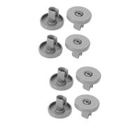 COLLBATH Lot De 2 Roulettes De Rechange Pour Panier Inférieur De Lave-vaisselle Installation Facile Design Robuste 4 Pièces X 2