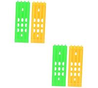 COLLBATH Lot de 2 Supports de Rangement pour Pigeons Voyageurs en Plastique Robuste Structure Pratique à 4 Pôles 2 Pièces