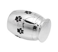 COLLBATH Lot De 2 Urnes Cinéraires pour Animaux De Compagnie Boîte De Rangement Commémorative Petite Urne Pratique pour Animaux De Compagnie pour Les Cendres