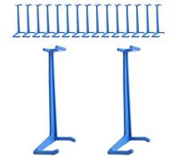 COLLBATH Lot de 20 Écarteurs de Branches en PE Bleu pour Arbres Fruitiers, Outil Réglable Formation et L'étalement des Branches, Taille et L'entraînement