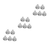 COLLBATH Lot De 3 Boutons De Cuisinière À Gaz En Acier Inoxydable Accessoires De Cuisine Faciles À Installer 5 Pièces X 3