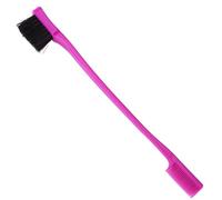 COLLBATH Lot de 3 Brosses et Peignes à Sourcils Double Tête Violet, Taille Moyenne, Outil de Soin Précis pour Femmes et Filles, Brosse Douce pour Maquillage et Discipline des Contours