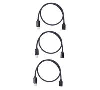 COLLBATH Lot De 3 Rallonges De Câble Usb-c Pour Charge Rapide 20 V 3 A 1 5 M Pour Ordinateurs Portables Et Téléphones