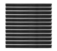 COLLBATH Lot de 30 Clips de Fixation en PVC pour Bandes de Confidentialité de Clôture Clips Robustes et Universels pour Tapis à Double Tige Accessoires Résistants aux Intempéries pour