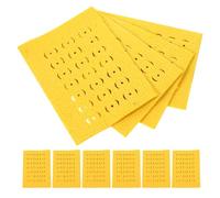 COLLBATH Lot de 300 Feuilles de Papier Jaune pour commémoration d'animaux de Compagnie, pour Les rituels funéraires et commémoratifs.