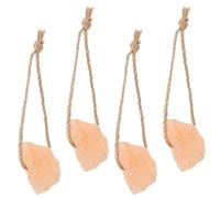 COLLBATH Lot de 4 blocs nutritifs naturels pour bétail, cerf, pour friandises au sel de bétail, favorisant la vitalité et le bien-être