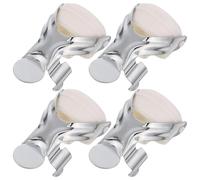 COLLBATH Lot De 4 Bouchons De Rechange Réutilisables Pour Bouteilles De Vin Avec Système De Fermeture Sous Vide