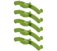 COLLBATH Lot de 5 Clips de Tuteurage en Plastique pour Plantes Grimpantes, Formateur de Branches pour Jardinage, Outil Auxiliaire pour Cintrer et Soutenir Les Tiges, Usage Extérieur,