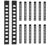 COLLBATH Lot de 50 protège-lames | Manchon de protection en plastique de 21 cm | Étui universel pour couteaux Protection de lame pour la cuisine