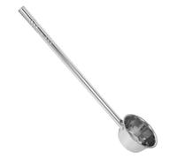 COLLBATH Louche à Eau Inox à Fond Plat Capacité avec Manche Long Ergonomique pour Jardinage et Salle de Bain Cuillère Arrosoir Résistante pour Fleurs et Légumes