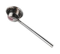 COLLBATH Louche à Eau Inox à Manche Long Résistante et Polyvalente pour Cuisine et Jardinage Arrosage Fleurs et Légumes Ustensile Acier Inoxydable
