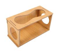 COLLBATH Maison de cobaye Hamster Enceinte Animal de Compagnie cachette en Bois pour Cochon d'Inde loft de cobaye cachette de Rat en Bois Adorable cachette de Rat