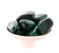 COLLBATH Malachite Naturelle Polies Décoratives pour et Stimulation et Manifestation des Désirs