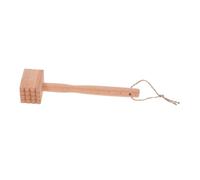 COLLBATH Marteau Attendrisseur de Viande de Hêtre Maillet Manuel pour Attendrir Bœuf et Volaille Outil Cuisine et Polyvalent pour Viandes Tendre