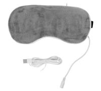 COLLBATH Masque de Nuit Chauffant USB pour Yeux Compresse Chaude Humide Réglable Masque Doux et Relaxant pour Fatigue Oculaire Voyage et Maison et Confort