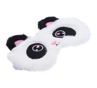 COLLBATH Masque de Sommeil Garçon Fille Panda Peluche Doux avec Bandeau Élastique Cache-oeil Confortable pour Sieste et Nuit Bloqueur de Lumière Léger et Adapté Aux Garçons et Filles
