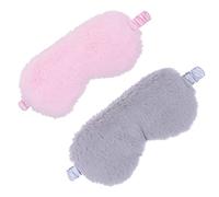 COLLBATH Masque De Sommeil Occultant Pour Les Yeux Idéal Pour Les Voyages Et La Maison Avec Bande Élastique Souple Lot De 2 Pour Femmes Et Filles