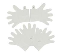 COLLBATH Masque pour Mains Hydratant et Adoucissant 5 Pièces en Tissus Pe et Pp pour Enlever les Peaux Mortes et Nourrir la Peau Blanche des Mains