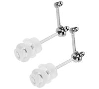 COLLBATH Mécanisme de Moulin à Poivre et Sel en Alliage de Zinc 105 MM Kit de 2 Pièces Détachées pour Moulin Manuel Entretien Facile Usage la Cuisine et Restauration