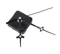 COLLBATH Mécanisme d'Horloge Mural Silencieux à Monter Soi-Même Mouvement d'Horlogerie en Plastique Noir Accessoires pour Réparation et Personnalisation DIY Précision Garantie