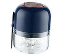 COLLBATH Mini Hachoir à Ail Électrique USB Rechargeable Broyeur Compact Multifonction pour Cuisine Maison Portable et Presse Ail Pratique pour Préparation Rapide