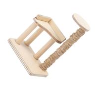 COLLBATH Miniature du Bois De Chat Modèle Décoratif Mini-Maison Miniature Chat d'escalade