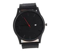 COLLBATH Montre à Quartz Ice Watch Retro présentoir Charm Present Les Hommes regardent Montre Unisexe Montre Minimaliste Montre imperméable Matériau du Miroir : Miroir en Verre Ordinaire Black
