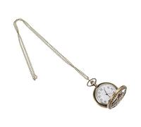 COLLBATH Montre De Poche à Quartz pour des Hommes Montre De Poche De Chemin De Fer Montre De Poche à Chiffres Montre De Poche avec Chaine Montre à Quartz Analogique Pendaison Alliage Doré