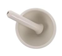 COLLBATH Mortier Céramique Petit Modèle pour Broyage de Pilules et Épices Ergonomique Confortable Bol pour Cuisine et Pharmacie