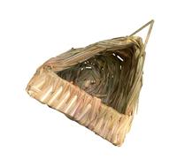 COLLBATH nid d'oiseau en Paille nid d'oiseau Chaud en Paille grenouard pour Animaux de Compagnie Budgie Nest nid de Maison d'oiseau de Perruche Gazon