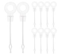 COLLBATH Outil de Dragage Tuyaux Réfrigérateur Plastique, Déboucheur Orifice Évacuation, Accessoire Nettoyage Réfrigérateur, Lot 10 Pièces, Usage la Cuisine Ménagère