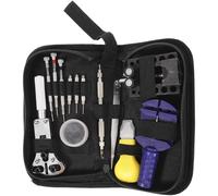COLLBATH Outil de Réparation Horloger 31 Pièces, Kit de Retrait de Maillons et Changement Pile Montre, Acier Robuste, Portable pour Usage Domestique et Professionnel
