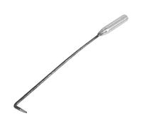COLLBATH Outil de tisonnier en métal pour cheminée et usage intérieur, accessoire de barbecue multifonction, conçu pour foyers extérieurs et gain de place