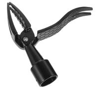 COLLBATH Outil Désherbage Manuel Portable avec Base Courbée Levier pour Extraction Facile des Racines de Pissenlits et Mauvaises Herbes Désherbeur de Jardin Léger et Antidérapant