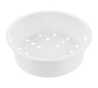 COLLBATH Panier Vapeur pour Cuiseur Riz 3l en PP Blanc, Multi-fonction pour Cuisson Traditionnelle Chinoise à la Vapeur