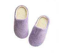 COLLBATH Pantoufles Intérieur et Légères pour Femmes et Hommes Semelle Souple Antidérapante Confort Chaud pour Hiver et Automne Silence pour Maison et