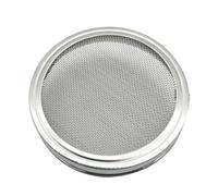COLLBATH Passoire à germes - Couvercle Normal en Verre - Couvercle de Croissance du Verre à Brocoli - Couvercle de Germination - Couvercle pour germes - Couvercle de Bocal - Couvercle de Bouteille en