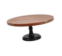 COLLBATH pâte à pâtisserie Support de Dessert en Bois bac à gâteau en Bois Porte-Cookie Serveur de gâteau